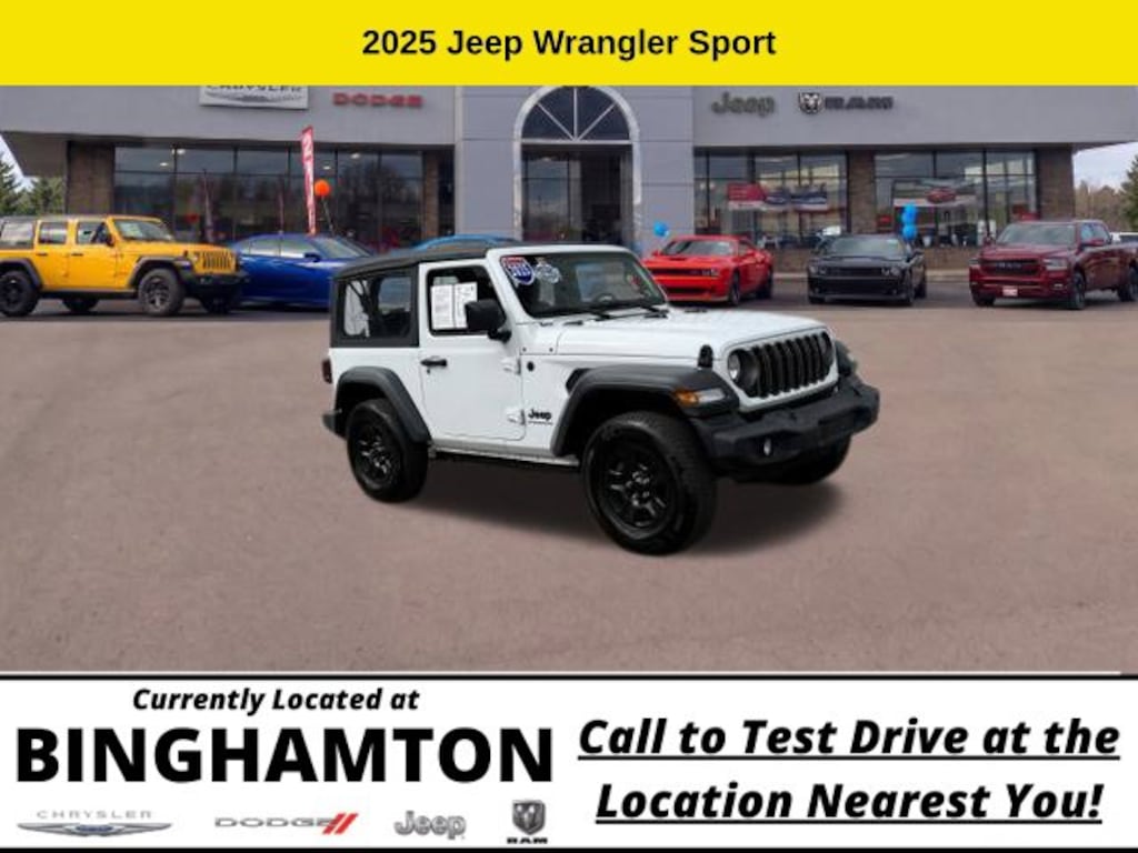 Used 2025 Jeep Wrangler Sport SUV