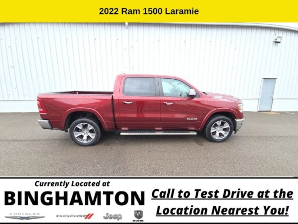 Used 2022 Ram 1500 Laramie Truck Crew Cab