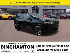 Used 2021 Jeep Cherokee Latitude Lux SUV for sale in Binghamton, NY