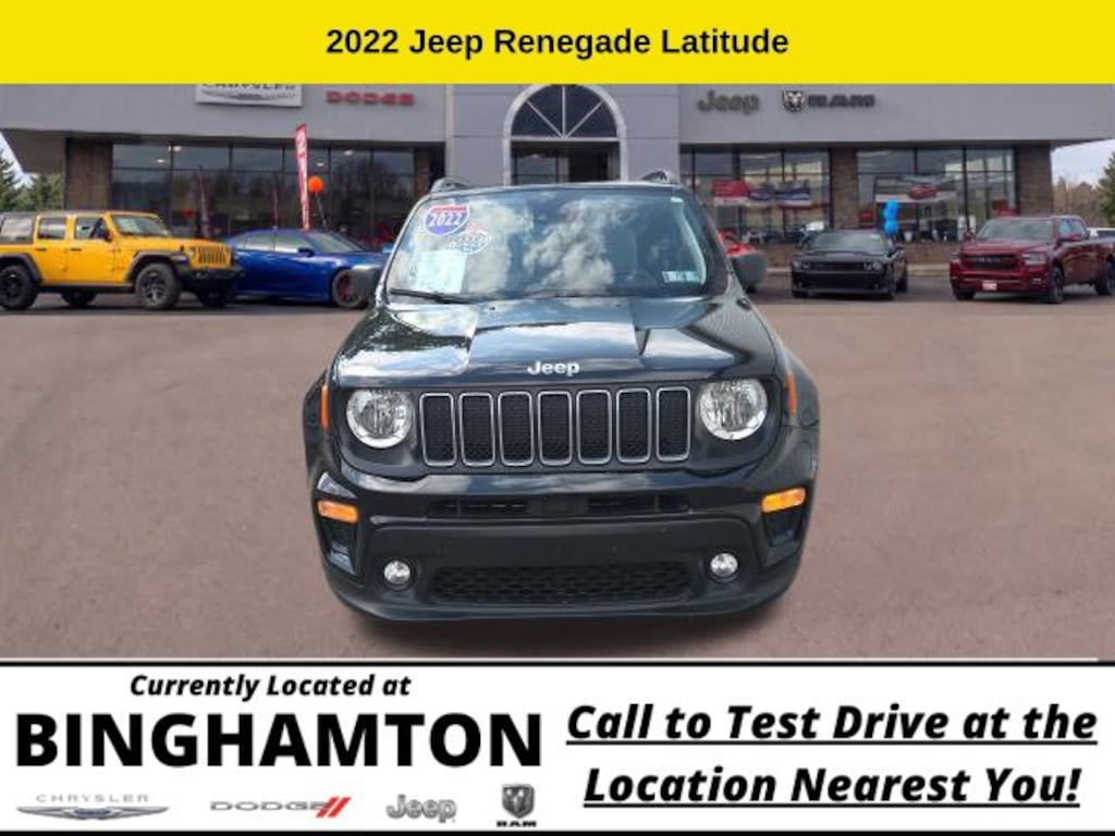 Used 2022 Jeep Renegade Latitude SUV