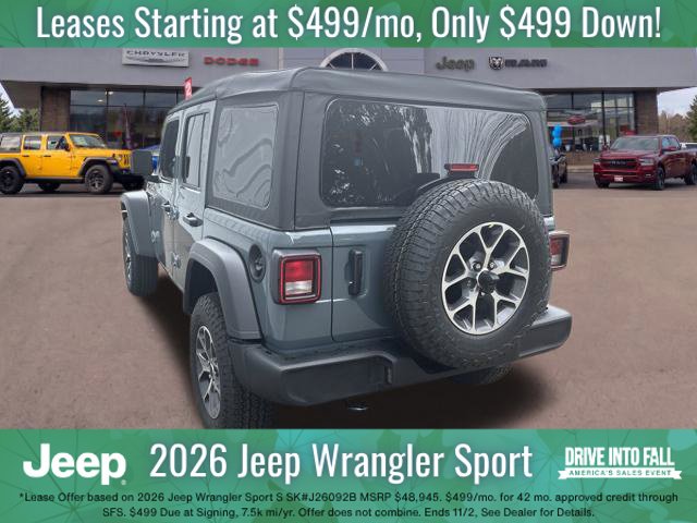 New 2026 Jeep Wrangler Sport S Sport Utility