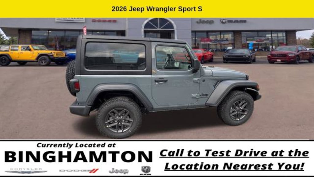 New 2026 Jeep Wrangler Sport S Sport Utility
