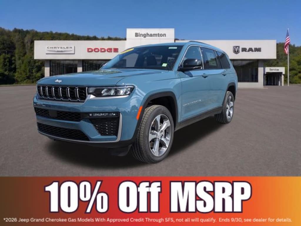 New 2026 Jeep Grand Cherokee L Limited Sport Utility