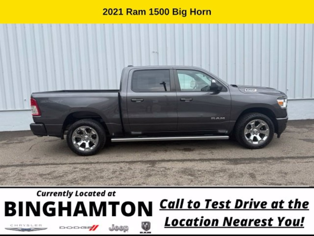 Used 2021 Ram 1500 Big Horn/Lone Star Truck Crew Cab