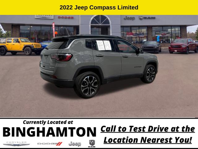 Used 2022 Jeep Compass Limited SUV