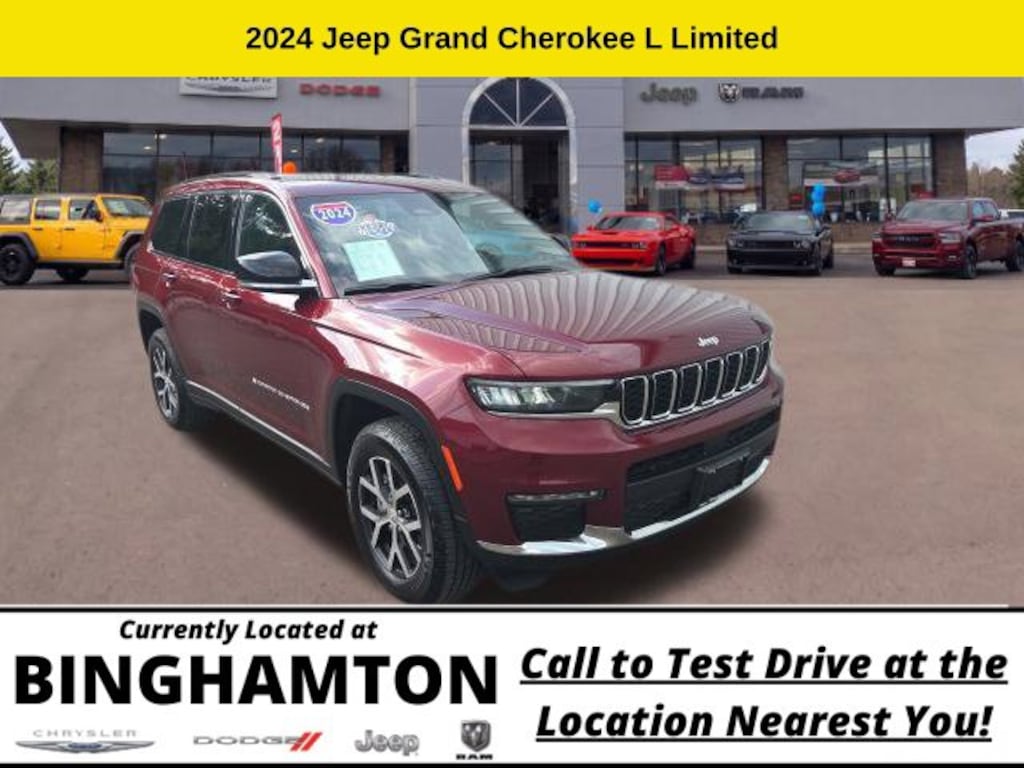 Used 2024 Jeep Grand Cherokee L Limited SUV