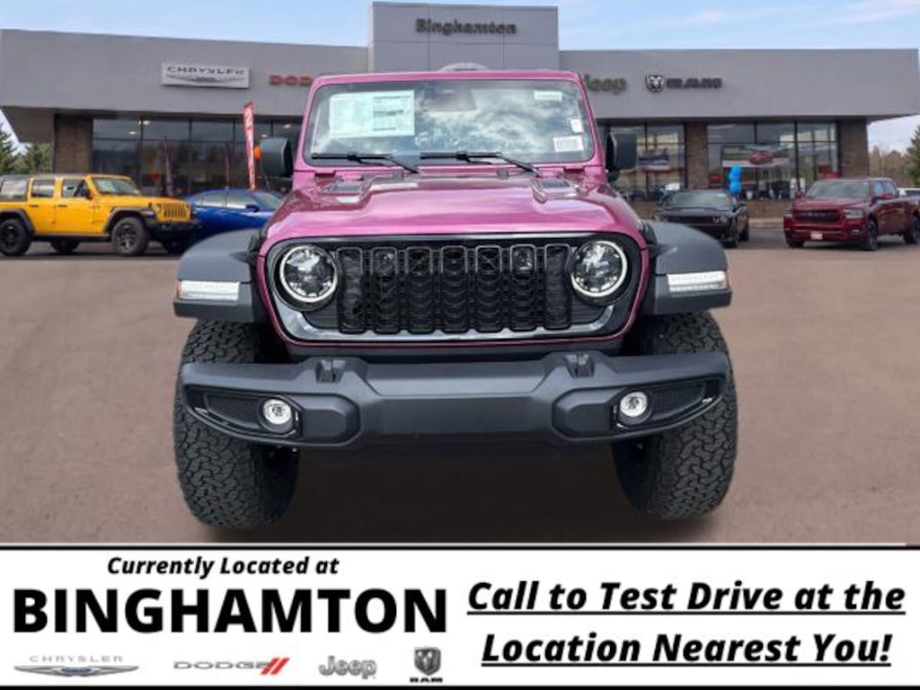 New 2026 Jeep Wrangler Willys Sport Utility
