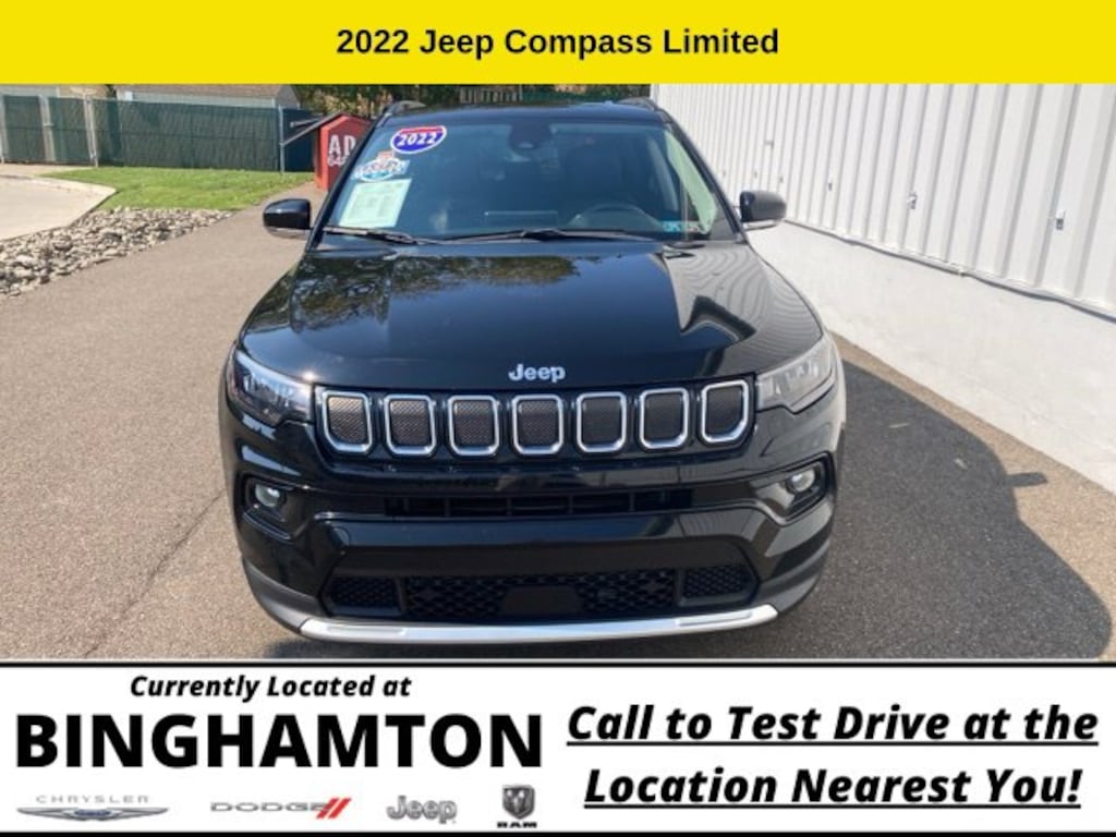 Used 2022 Jeep Compass Limited SUV