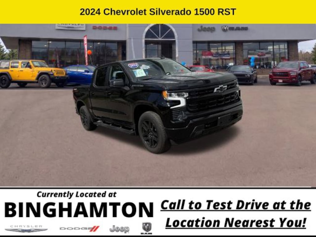 Used 2024 Chevrolet Silverado 1500 RST Truck Crew Cab