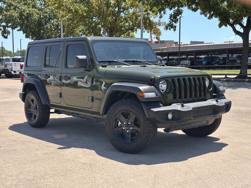 Used 2022 Jeep Wrangler Unlimited Sport S SUV