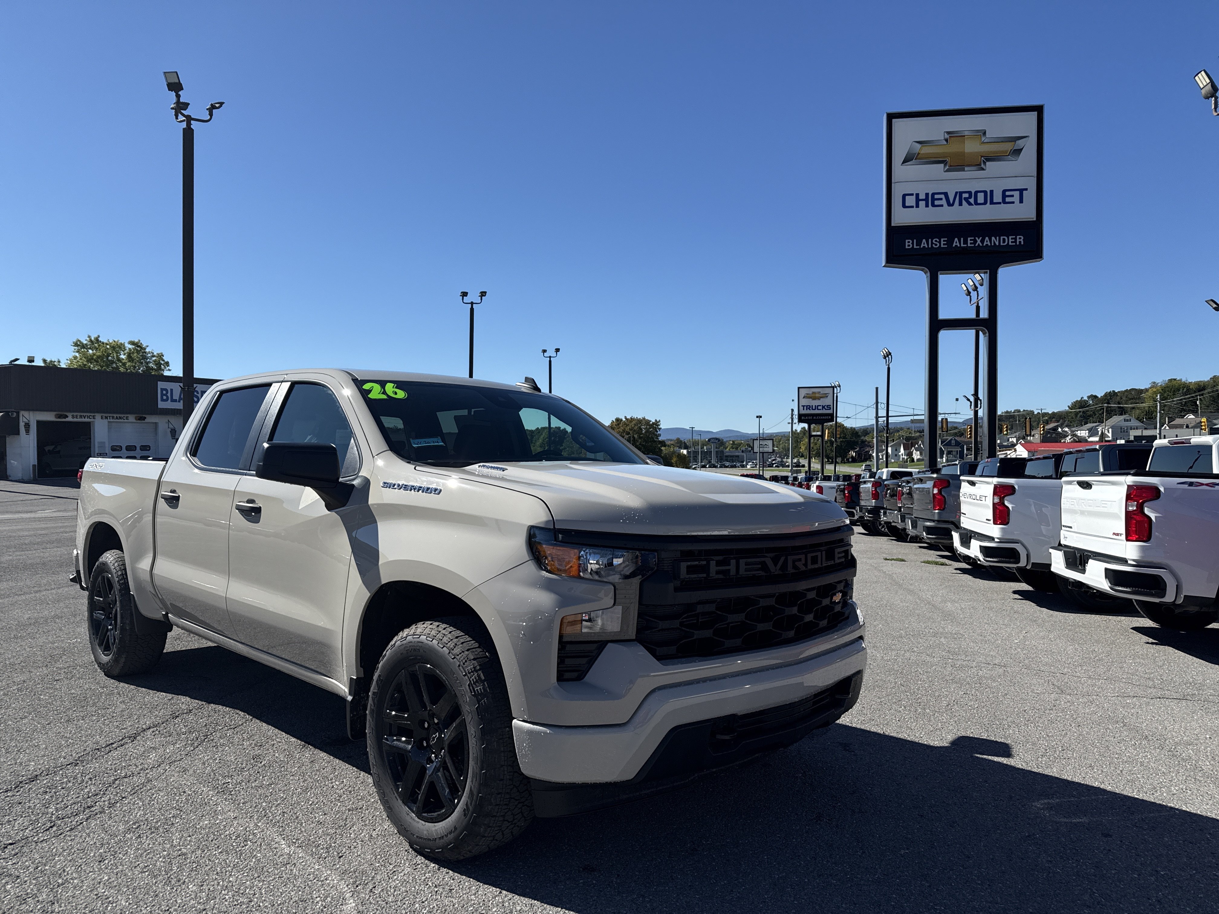 New 2026 Chevrolet Silverado 1500 Custom Truck