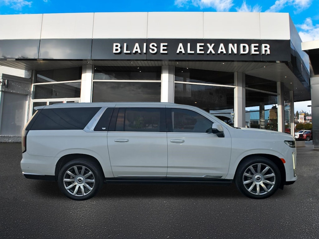 Used 2021 CADILLAC Escalade ESV Premium Luxury Platinum 4x4 SUV