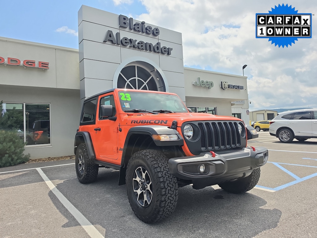 Used 2023 Jeep Wrangler 2-DOOR RUBICON 4X4 SUV