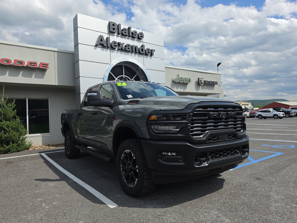 New 2026 Ram 2500 WARLOCK CREW CAB 4X4 6'4 BOX Pickup