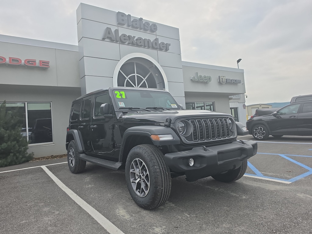 New 2027 Jeep Wrangler 4-DOOR SPORT S Sport Utility