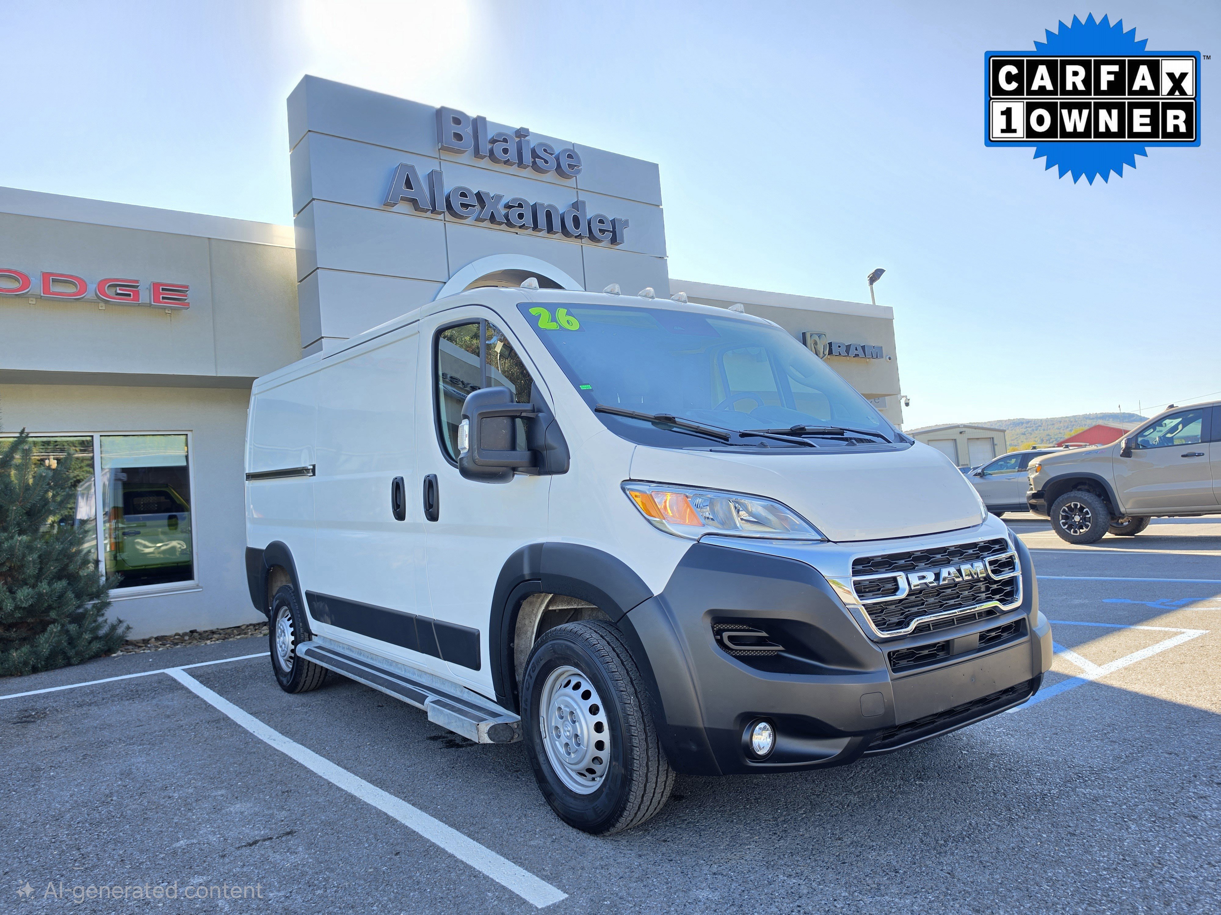 2025 RAM ProMaster Cargo Van