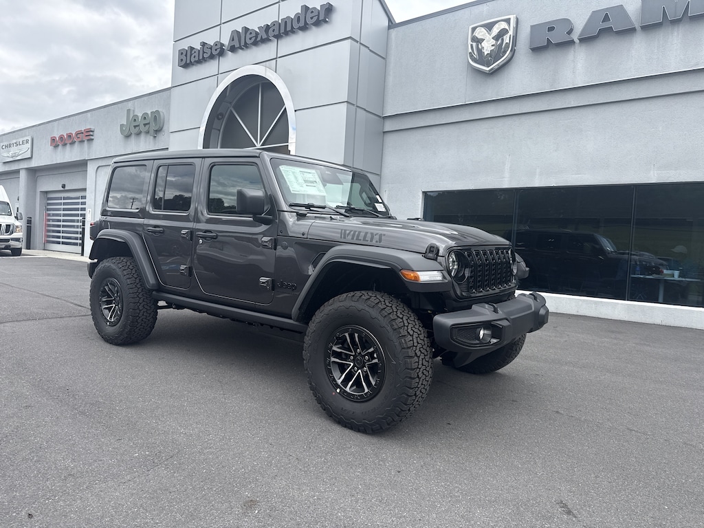 New 2027 Jeep Wrangler 4-DOOR WILLYS Sport Utility
