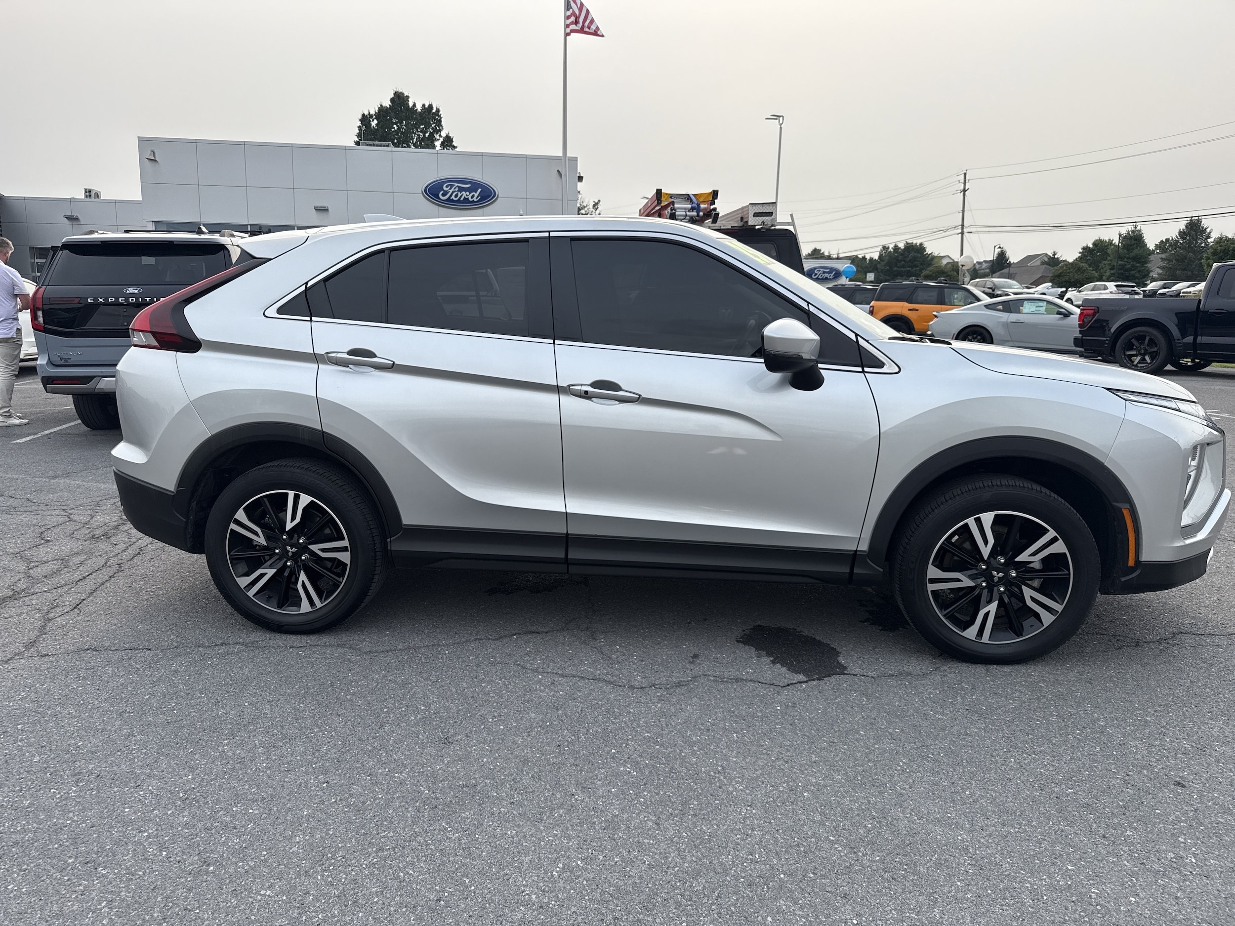 Used 2025 Mitsubishi Eclipse Cross SE with VIN JA4ATWAA7SZ004660 for sale in Lewisburg, PA