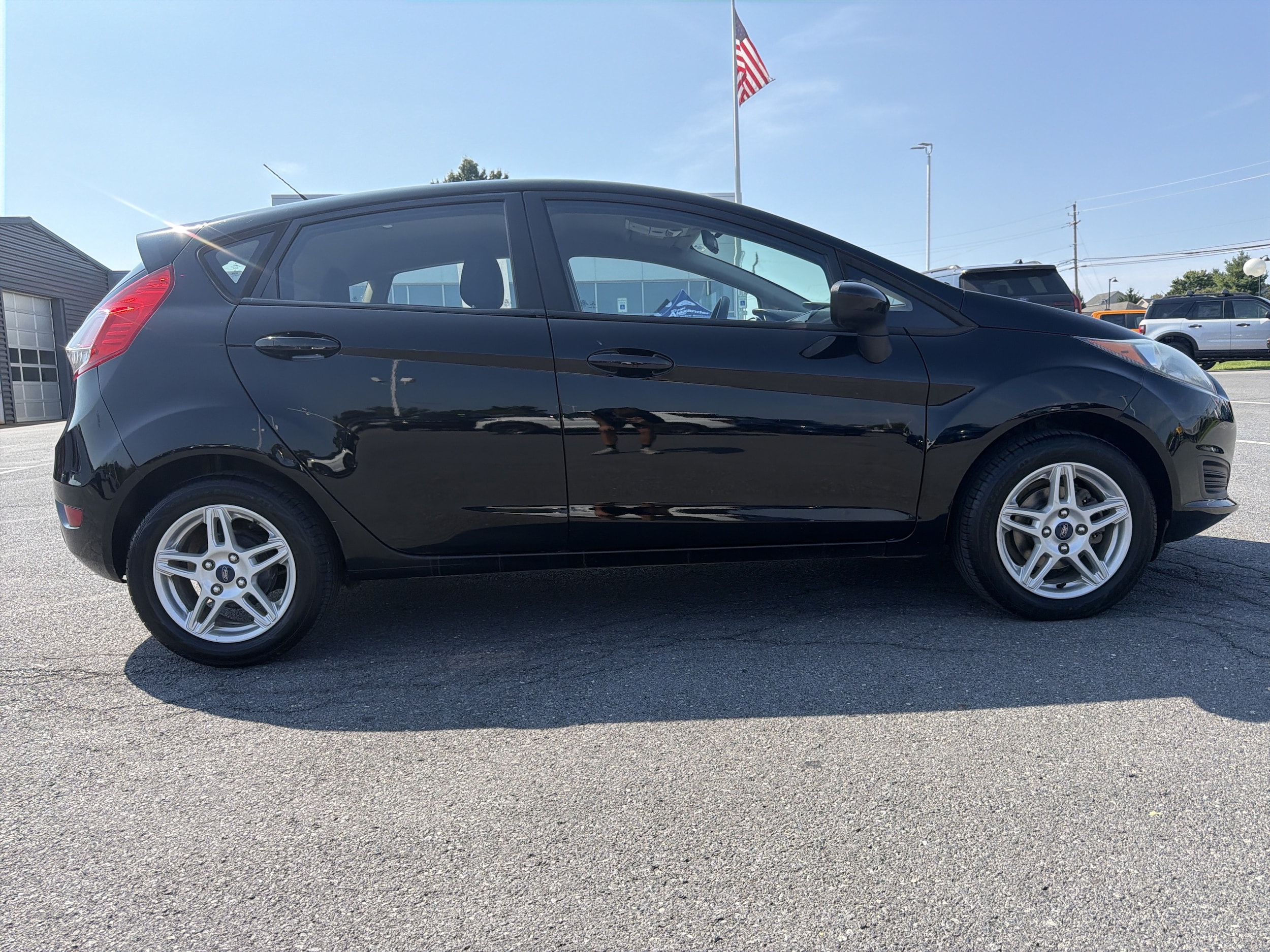 Used 2018 Ford Fiesta SE with VIN 3FADP4EJ0JM116454 for sale in Lewisburg, PA