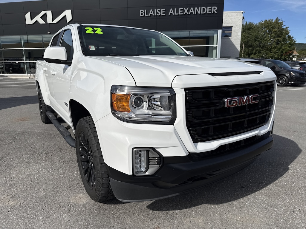 Used 2022 GMC Canyon Elevation Truck Crew Cab