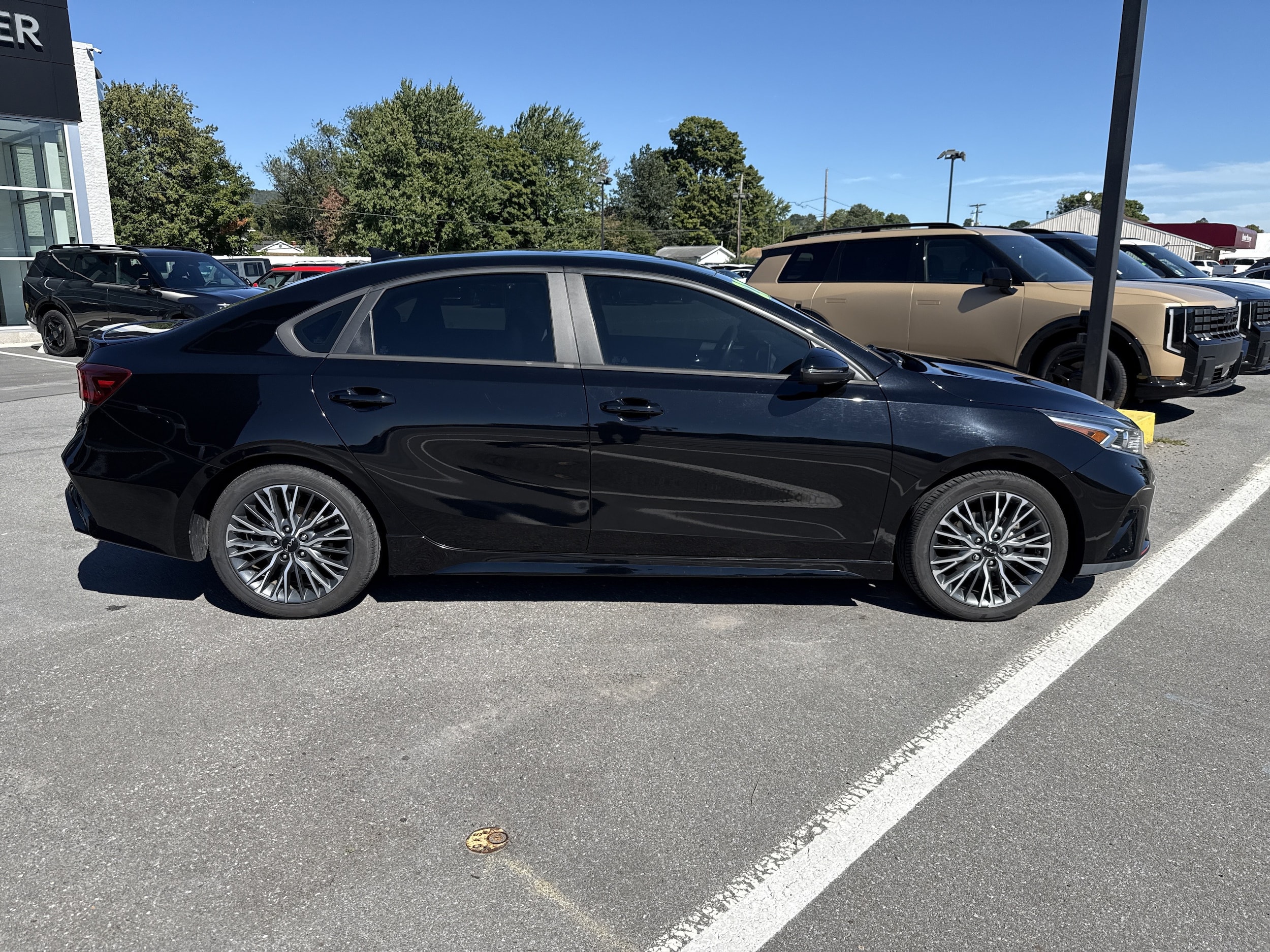Used 2022 Kia FORTE GT-Line with VIN 3KPF54AD9NE484740 for sale in Montoursville, PA
