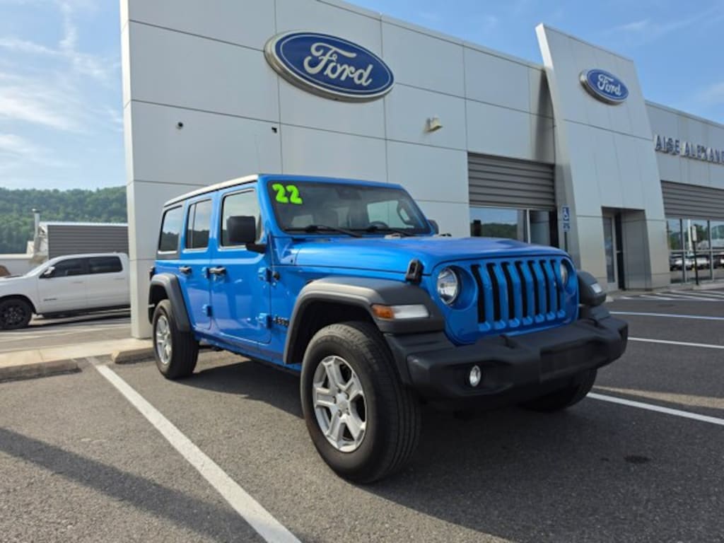 Used 2022 Jeep Wrangler Unlimited Sport S SUV
