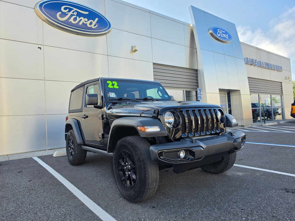 Used 2022 Jeep Wrangler Willys Sport SUV