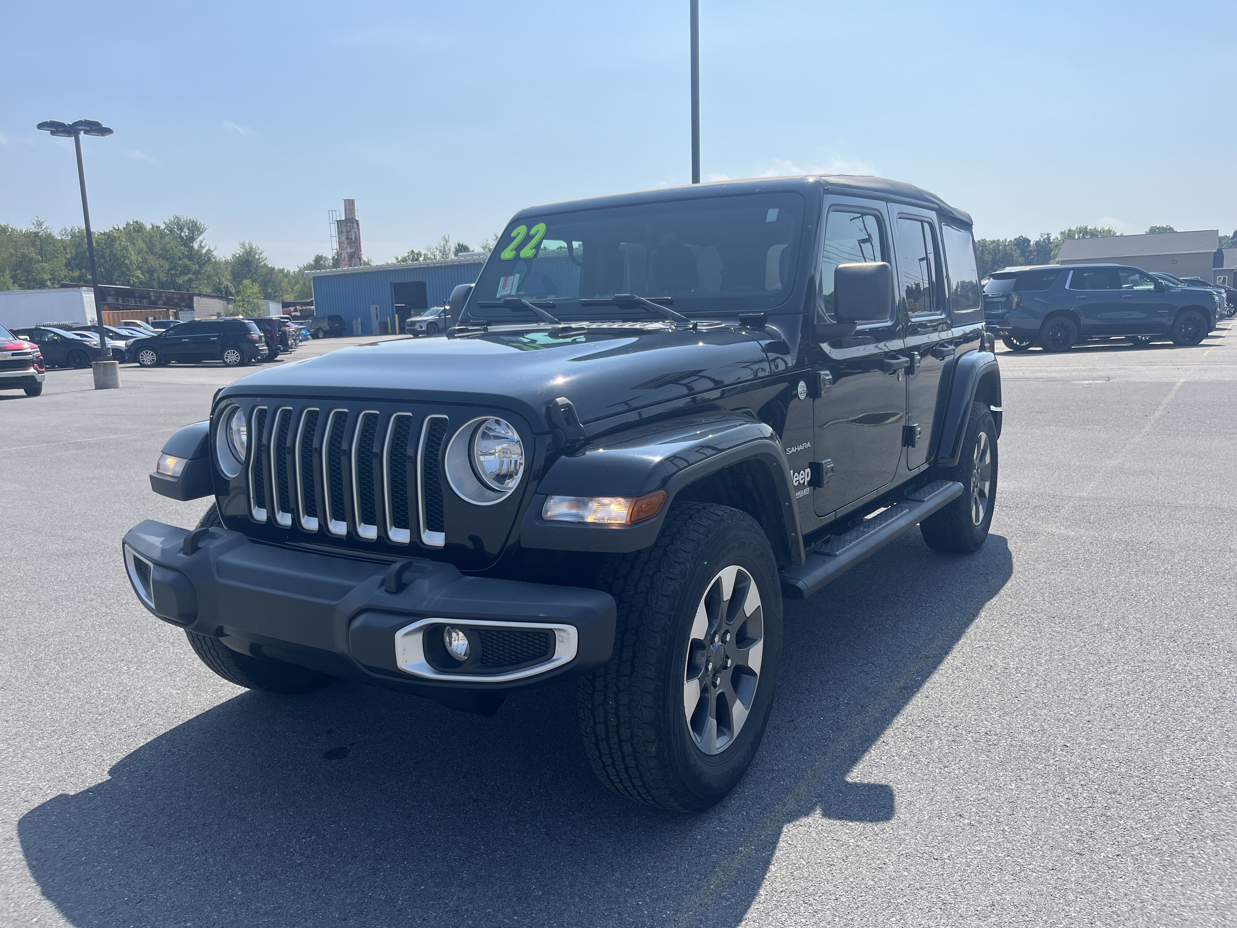 Used 2022 Jeep Wrangler Unlimited Sahara SUV