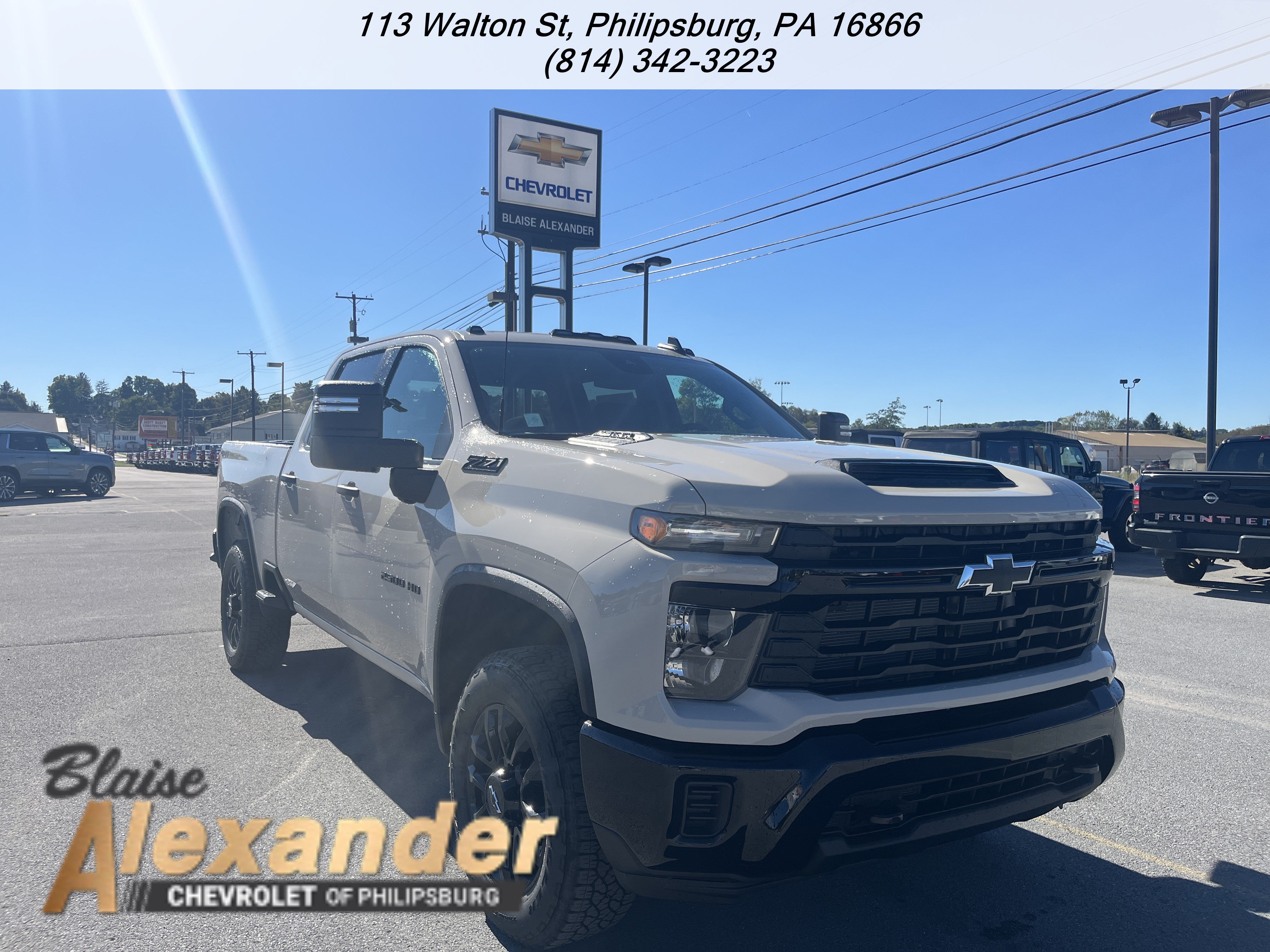 New 2026 Chevrolet Silverado 2500HD Custom Truck Crew Cab