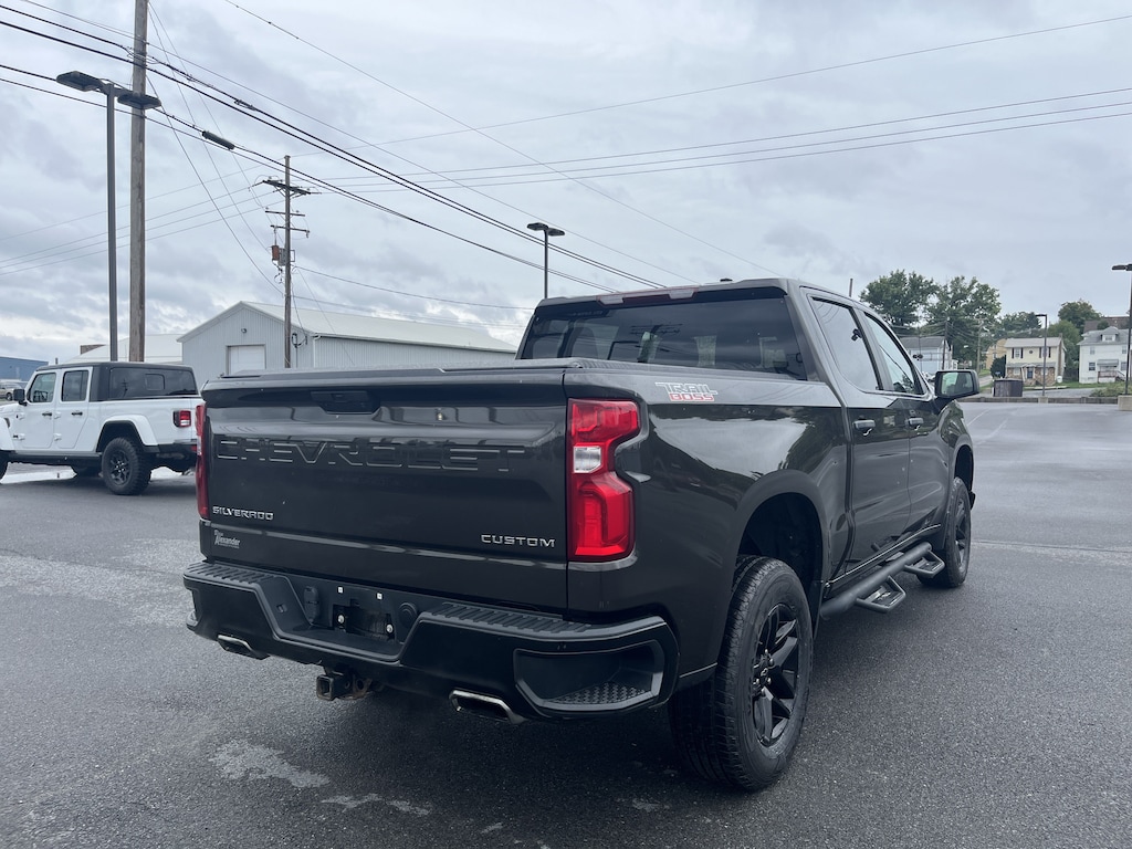 Used 2021 Chevrolet Silverado 1500 Custom Trail Boss Truck Crew Cab