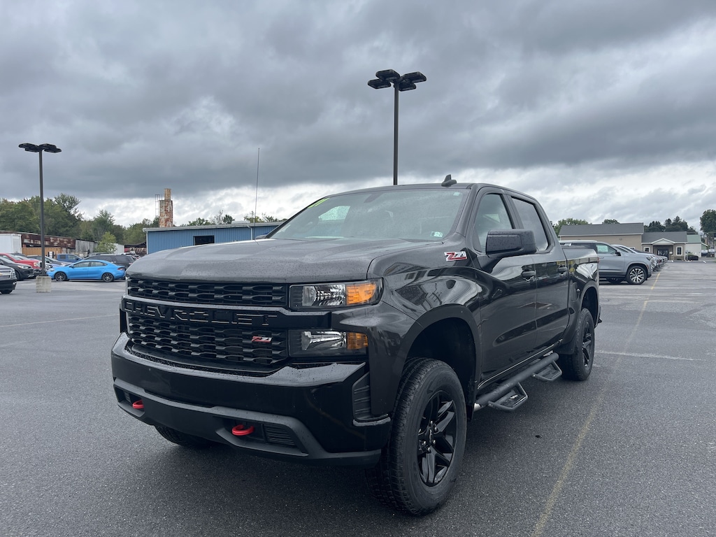Used 2021 Chevrolet Silverado 1500 Custom Trail Boss Truck Crew Cab