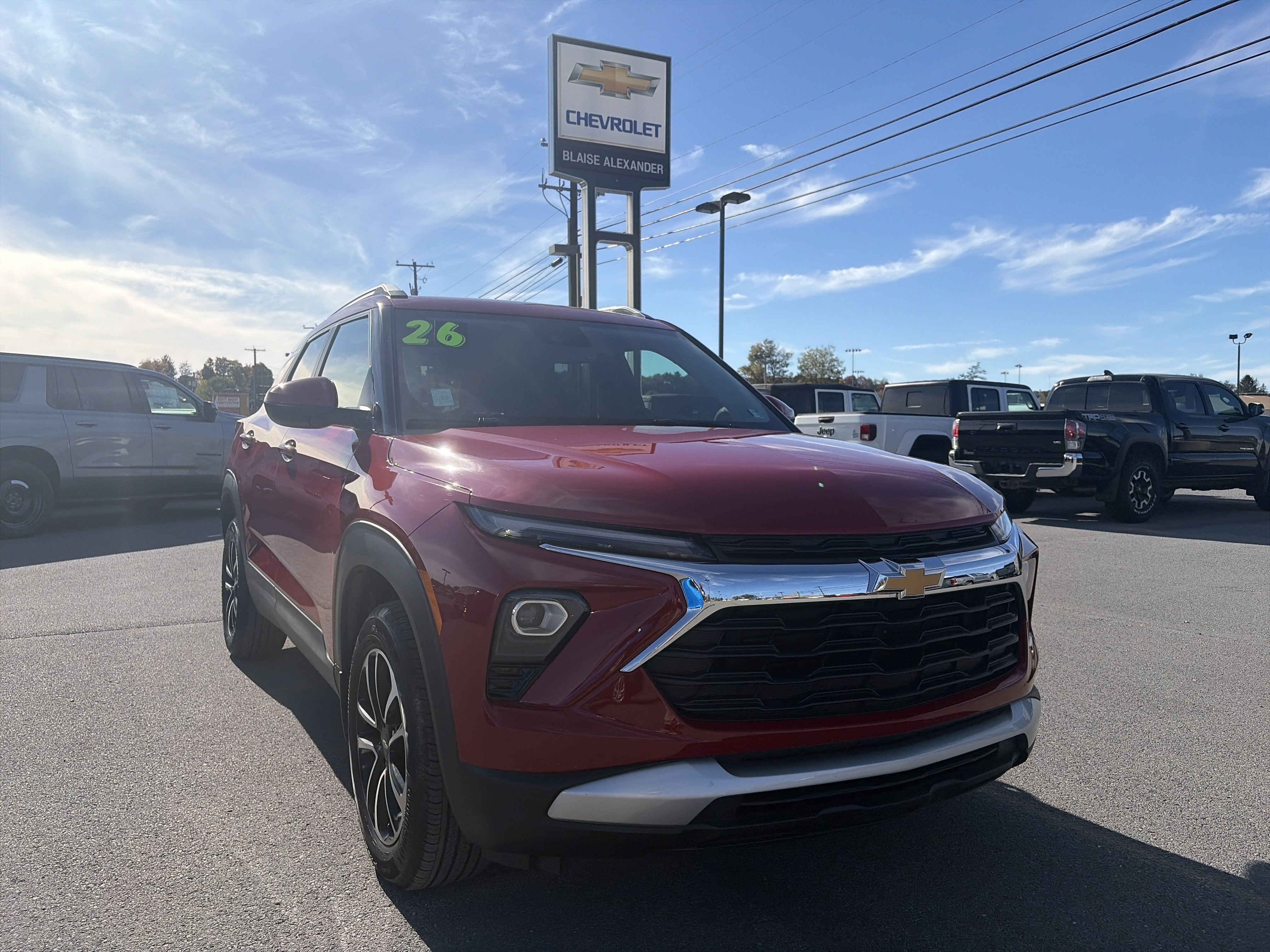 Used 2026 Chevrolet Trailblazer LT SUV