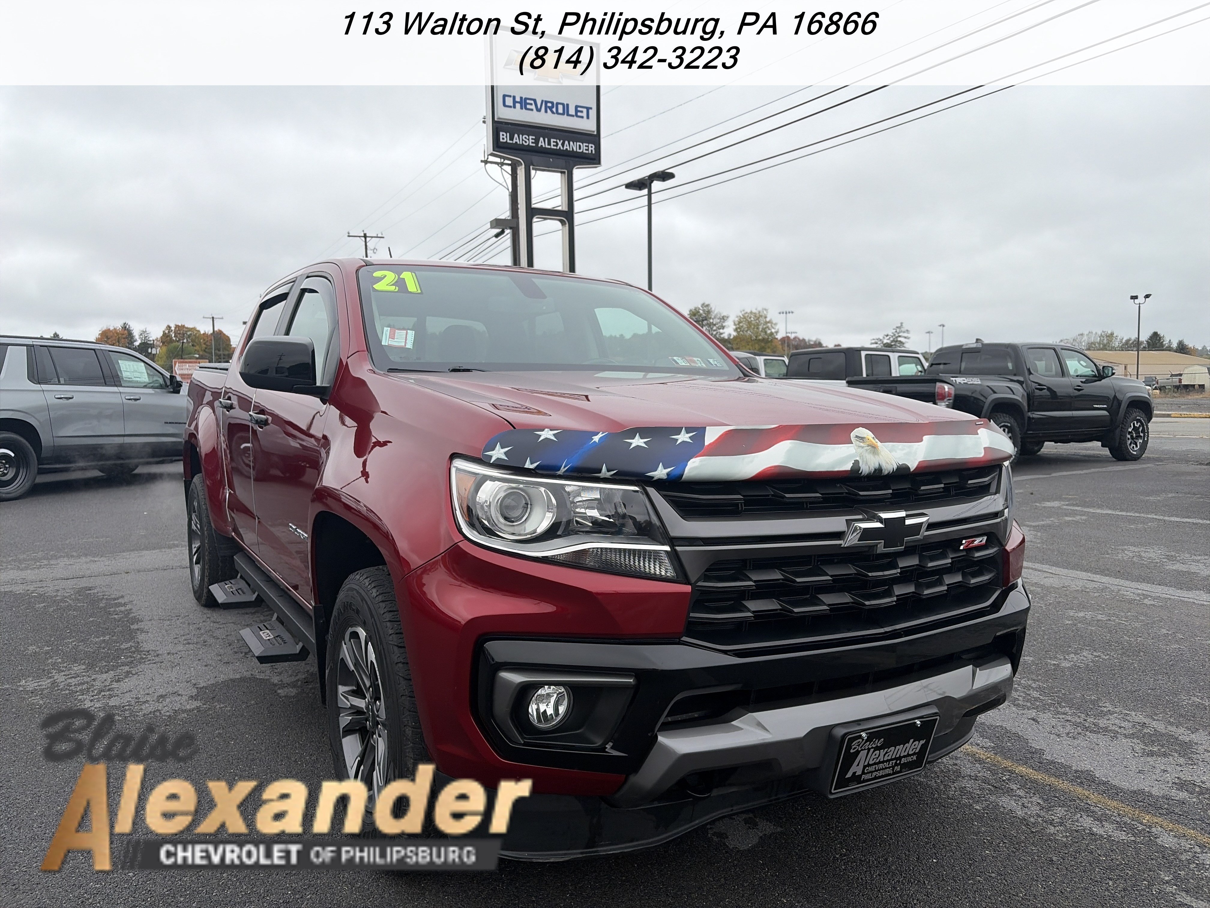 Used 2021 Chevrolet Colorado 4WD Z71 Truck Crew Cab