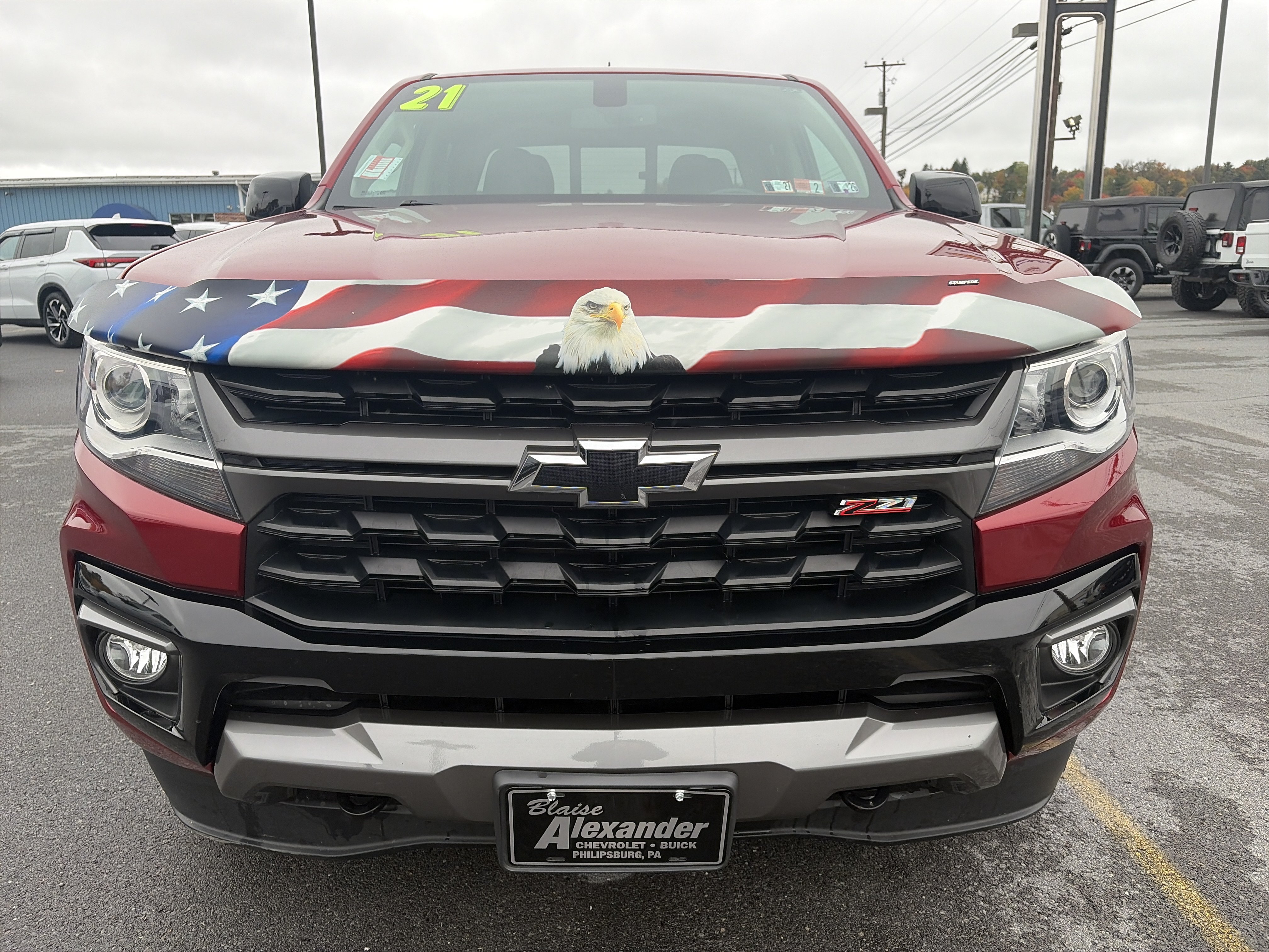 Used 2021 Chevrolet Colorado 4WD Z71 Truck Crew Cab