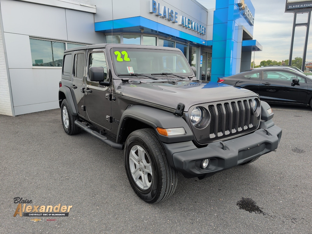 Used 2022 Jeep Wrangler Unlimited Sport SUV