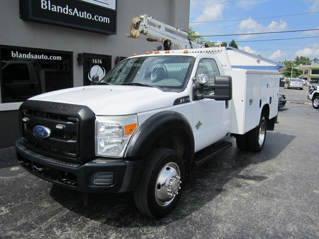 Used 2011 Ford F-550 Crane Utility Commercial