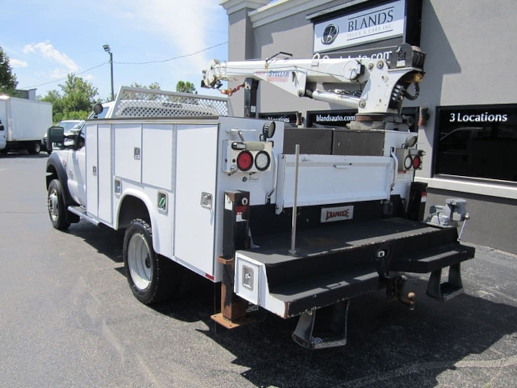 Used 2015 Ford F-550 Utility Crane Commercial