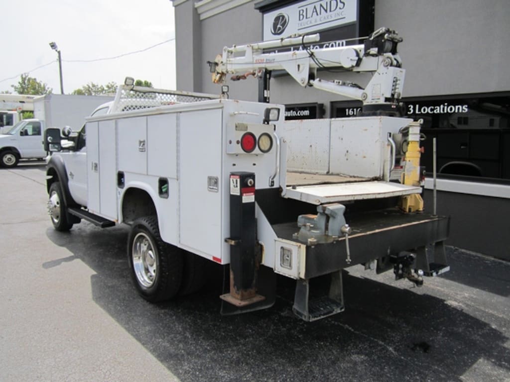 Used 2011 Ford F-550 Crane Utility Commercial