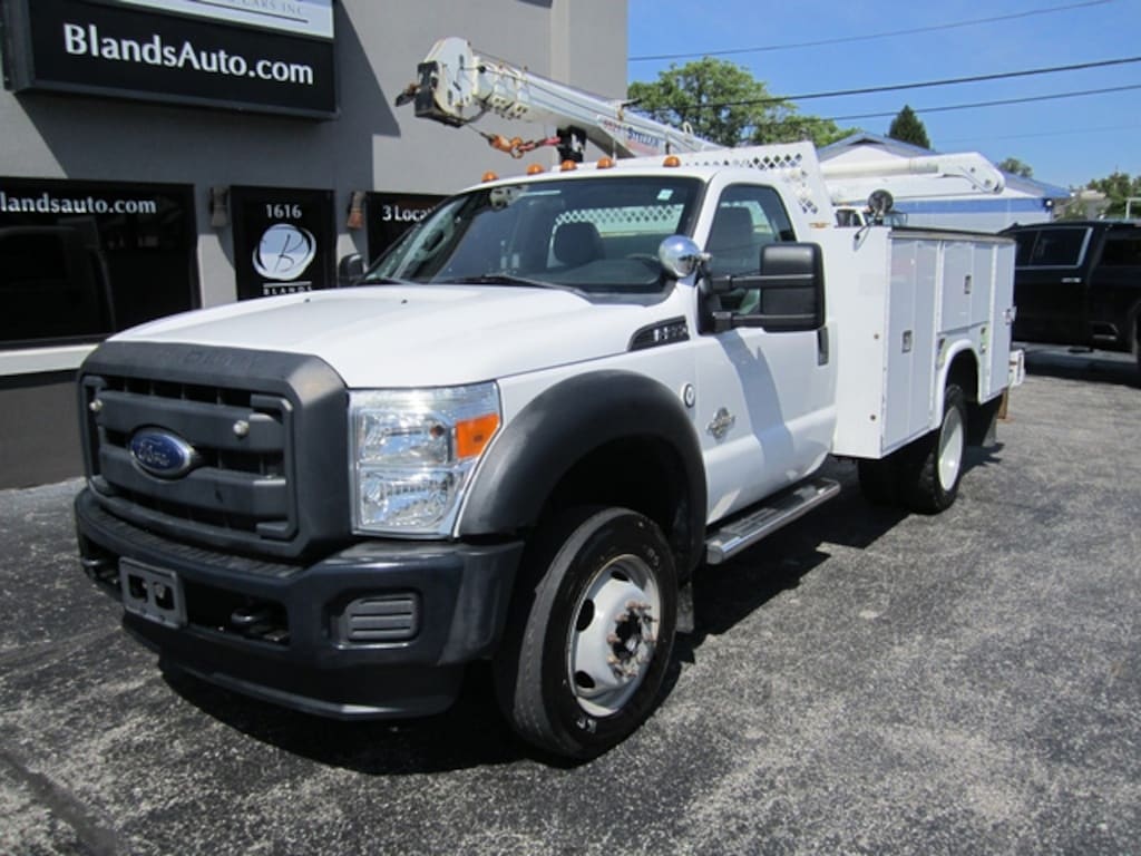Used 2015 Ford F-550 Utility Crane Commercial