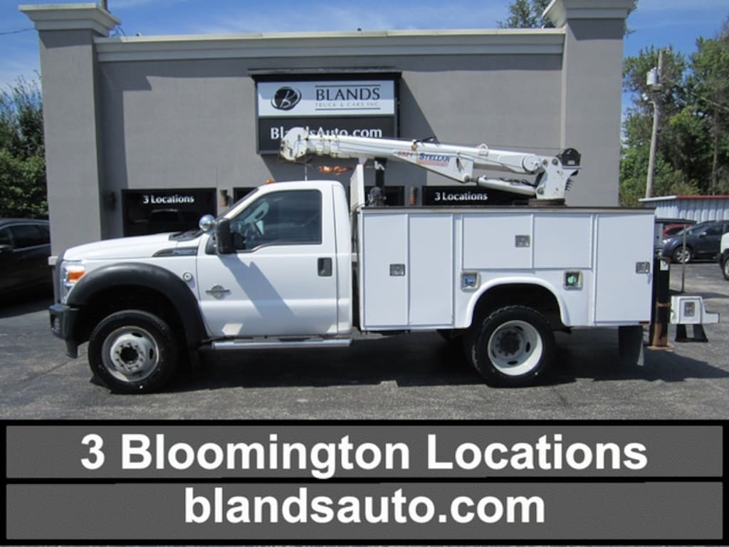 Used 2015 Ford F-550 Utility Crane Commercial