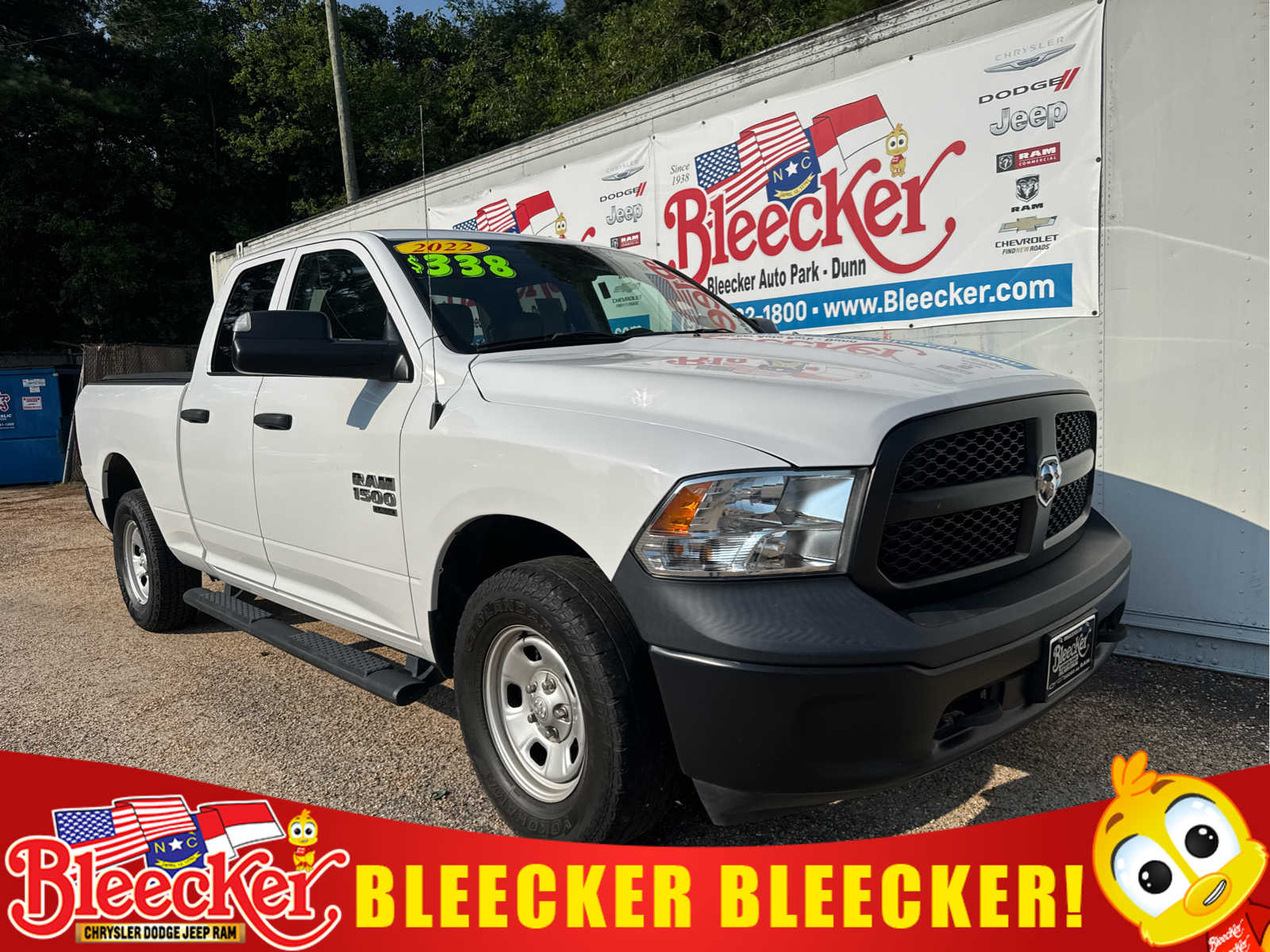2022 Ram 1500 Classic Tradesman 4x4 Quad Cab 64 Box Truck Quad Cab
