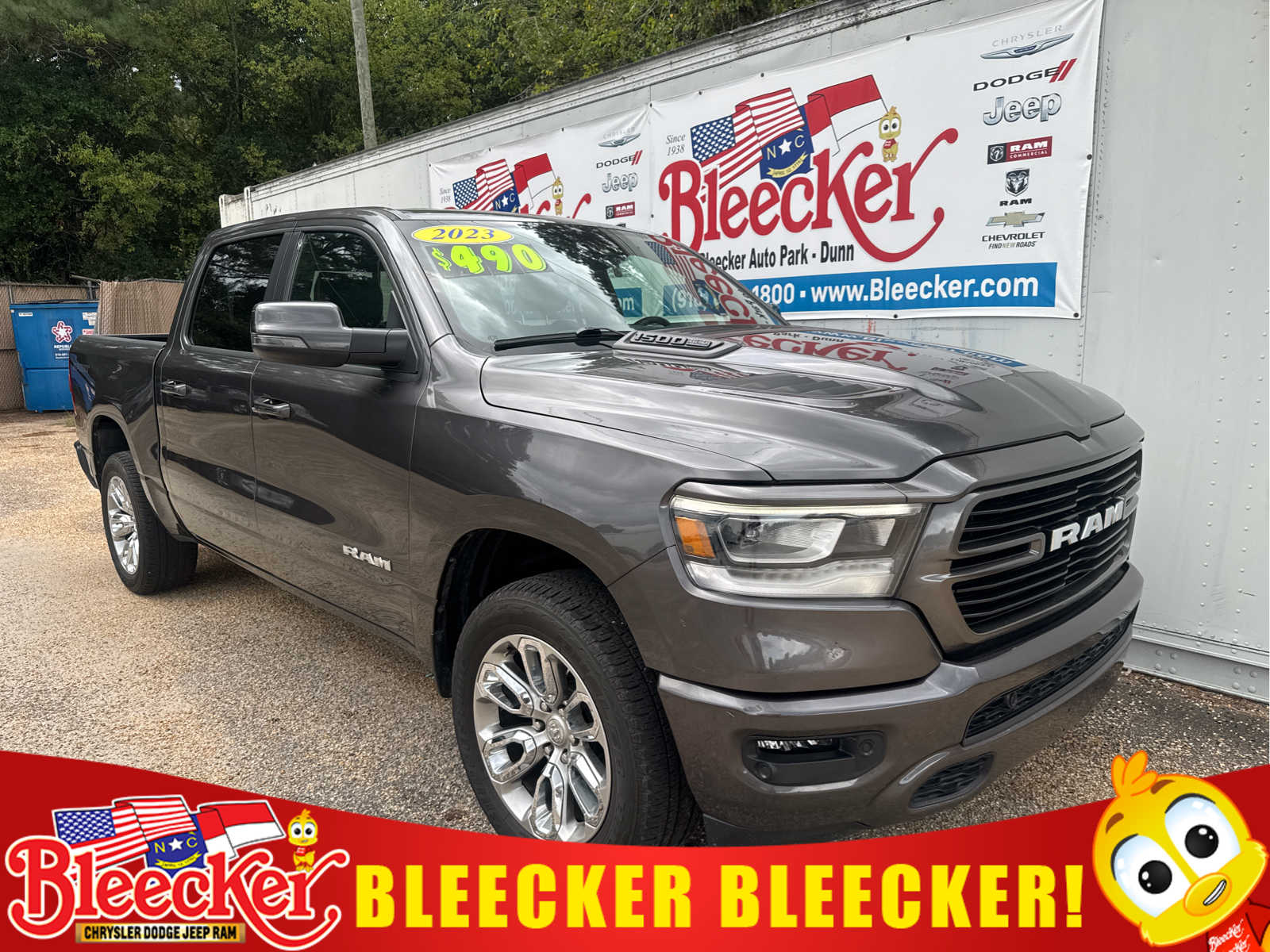 2023 Ram 1500 Laramie 4x4 Crew Cab 57 Box Truck Crew Cab