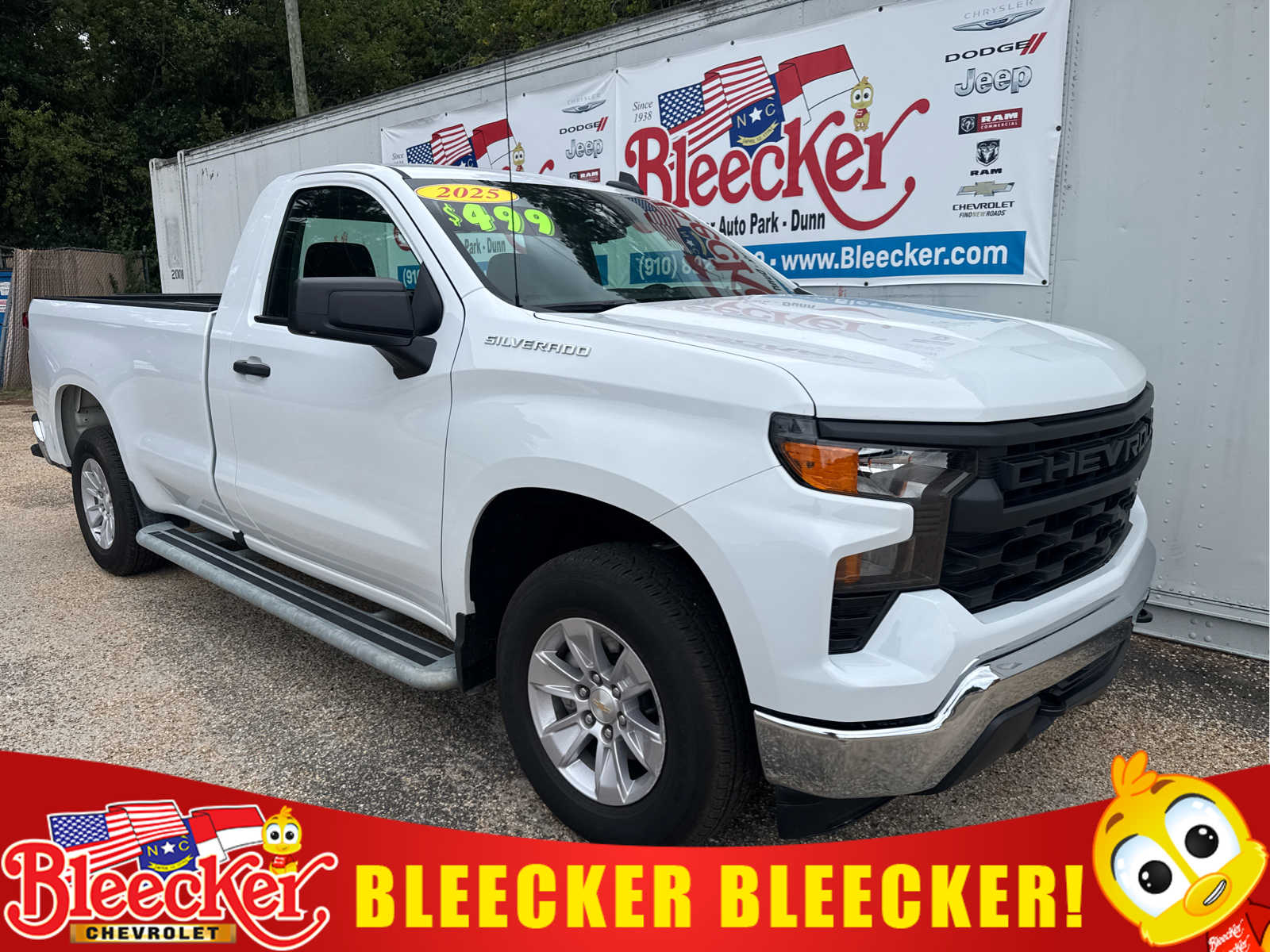 Used 2025 Chevrolet Silverado 1500 Work Truck 2WD Reg Cab 140 Truck Regular Cab