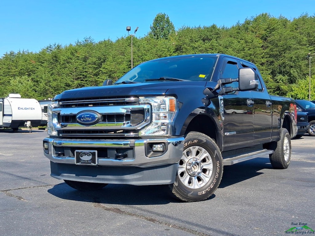Used 2021 Ford Super Duty F-250 SRW XLT 4WD Crew Cab 6.75 Box w/6.7L Diesel Crew Cab Pickup
