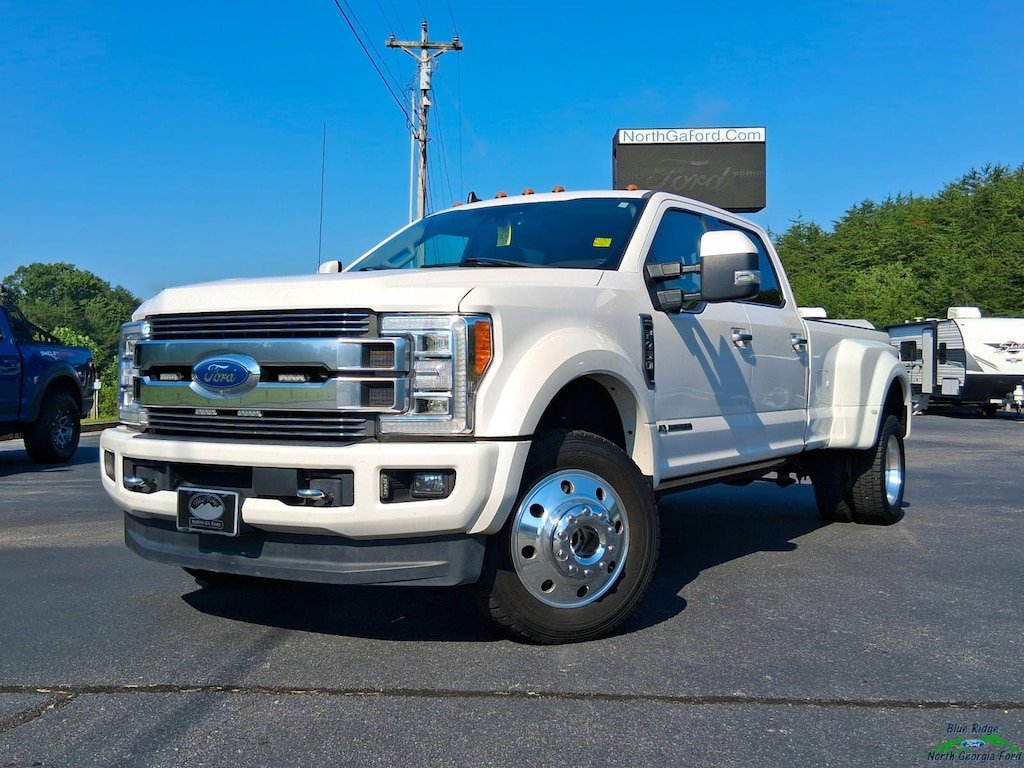 Used 2019 Ford Super Duty F-450 DRW Limited 4WD Crew Cab 8 Box w/6.7L Diesel Crew Cab Pickup