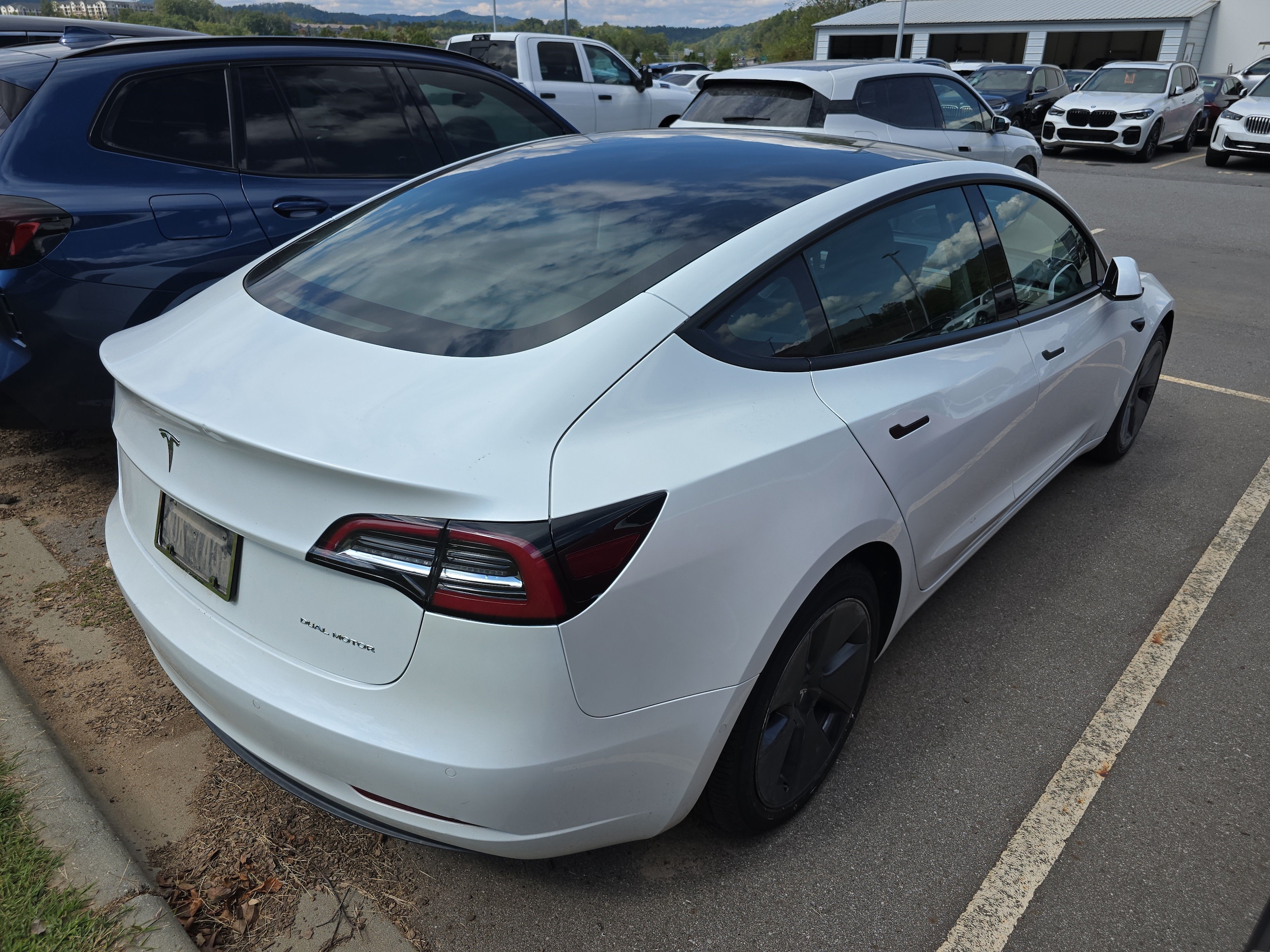 Used 2022 Tesla Model 3 Long Range with VIN 5YJ3E1EB5NF313942 for sale in Arden, NC