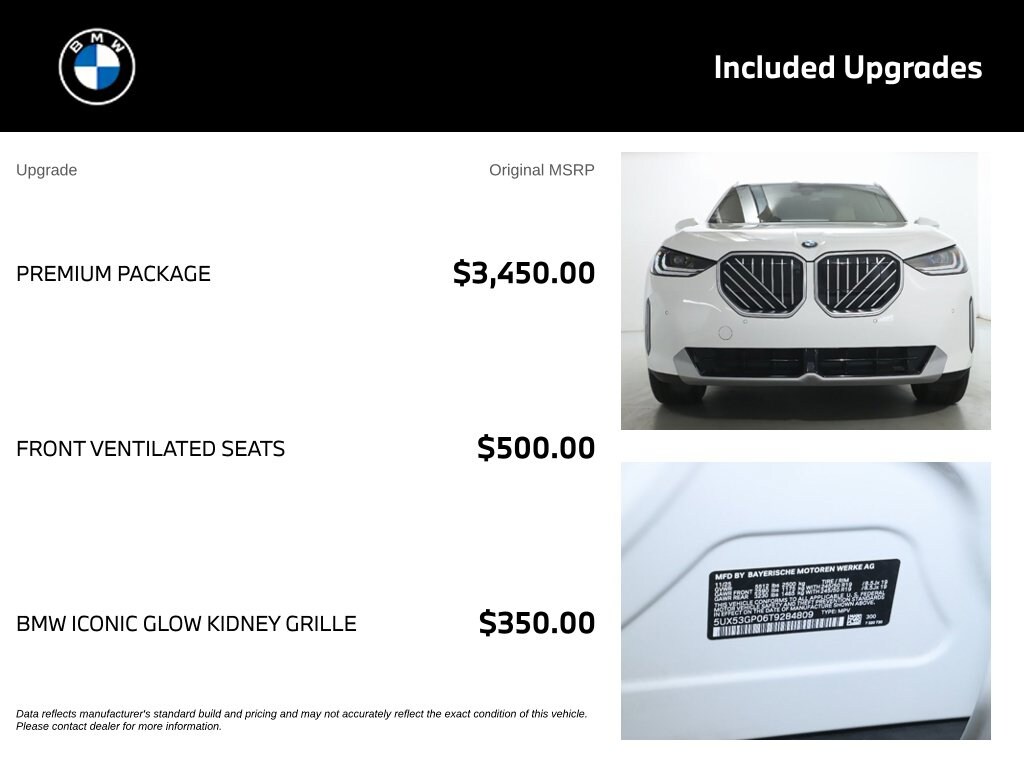 Certified 2026 BMW X3 30 xDrive SUV