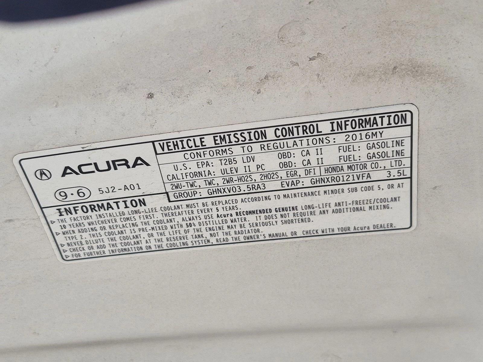 2016 Acura TLX Technology Package - Photo 15
