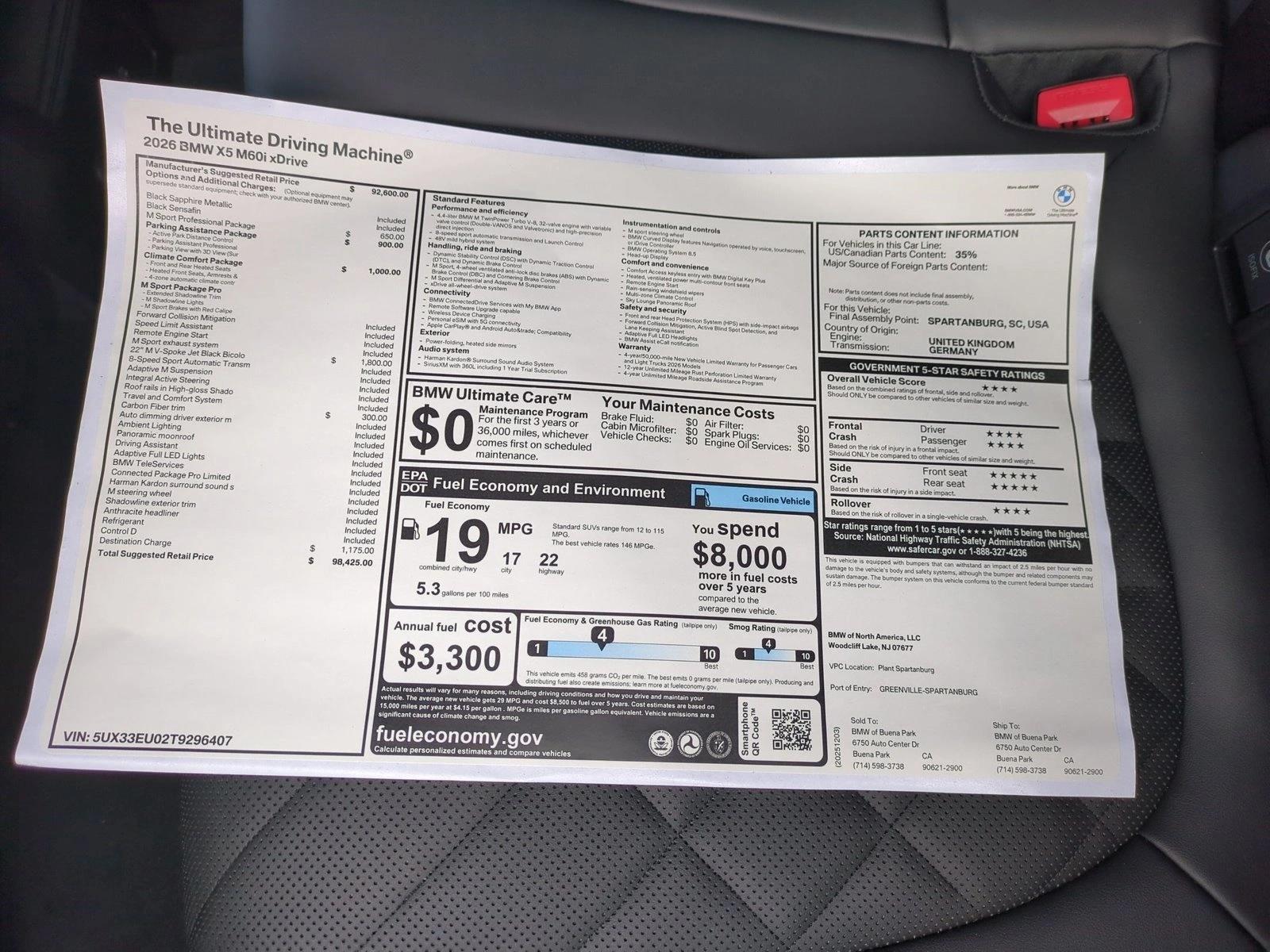 2026 BMW X5 M60i - Photo 18