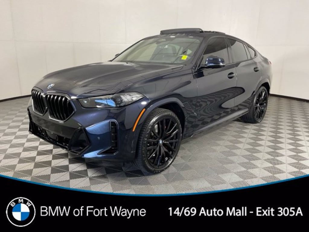 Certified 2025 BMW X6 xDrive40i SUV